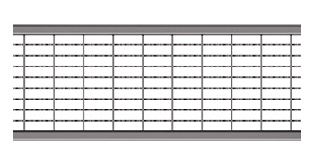 Rendering Produktbild ACO Maschenrost Stahl verzinkt Edelstahl