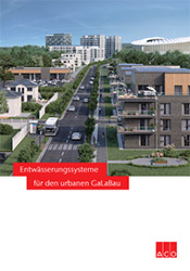 Prospekt-Cover Entwässerungssysteme Entwässerungssysteme für den urbanen GaLaBau ACO