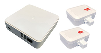 ACO Smart Box und Klimasensoren