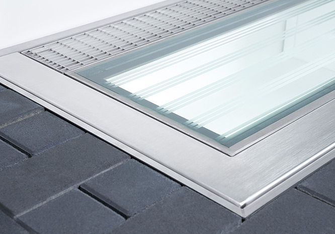 ACO Vario Design-Lichtschachtabdeckung