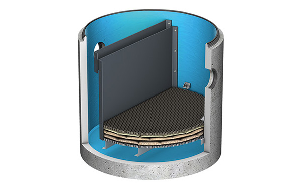 Vorreinigung mit Schwermetallfilter
