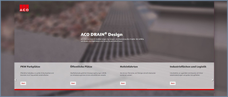 ACO DRAIN® Design Rostkonfigurator