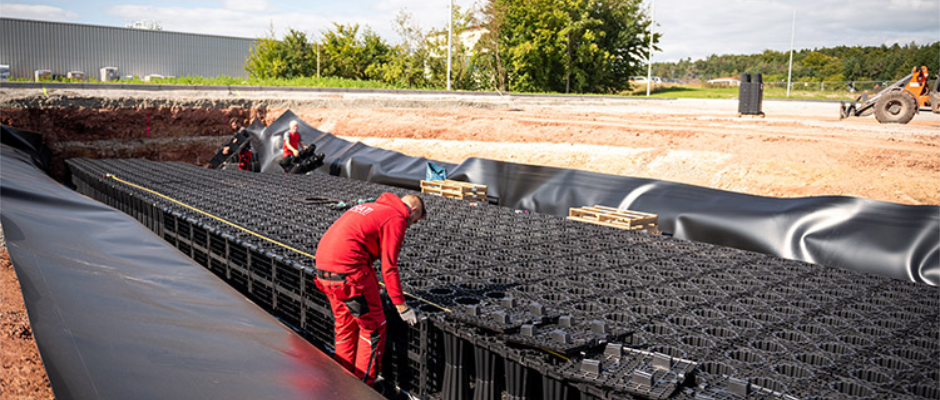 Regenwasserbewirtschaftung Infrastruktur