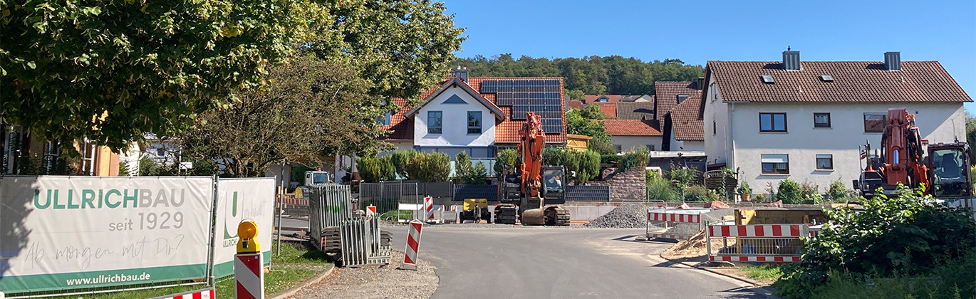 Gemeinde Fuchsstadt im Landkreis Bad Kissingen, Straßensanierung „Am Kohlenberg“