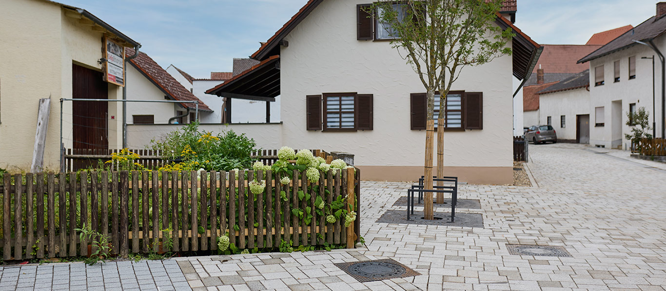 Gemeinde Neustadt a. d. Donau: Sanierung der Verkehrsflächen im historischen Stadtkern – Quelle: ACO/J. Hammes