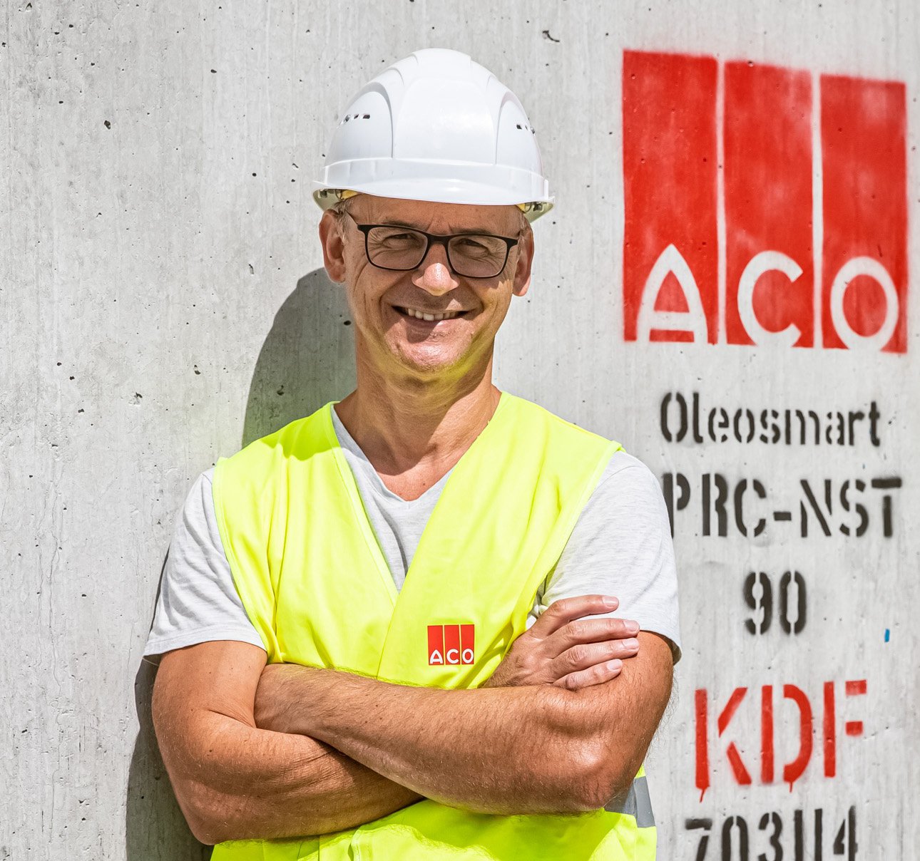 Uwe Zinnel, Projektberater bei ACO Tiefbau