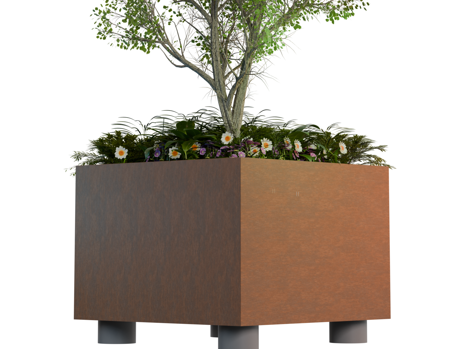 Das clevere Baum- und Pflanztrogsystem