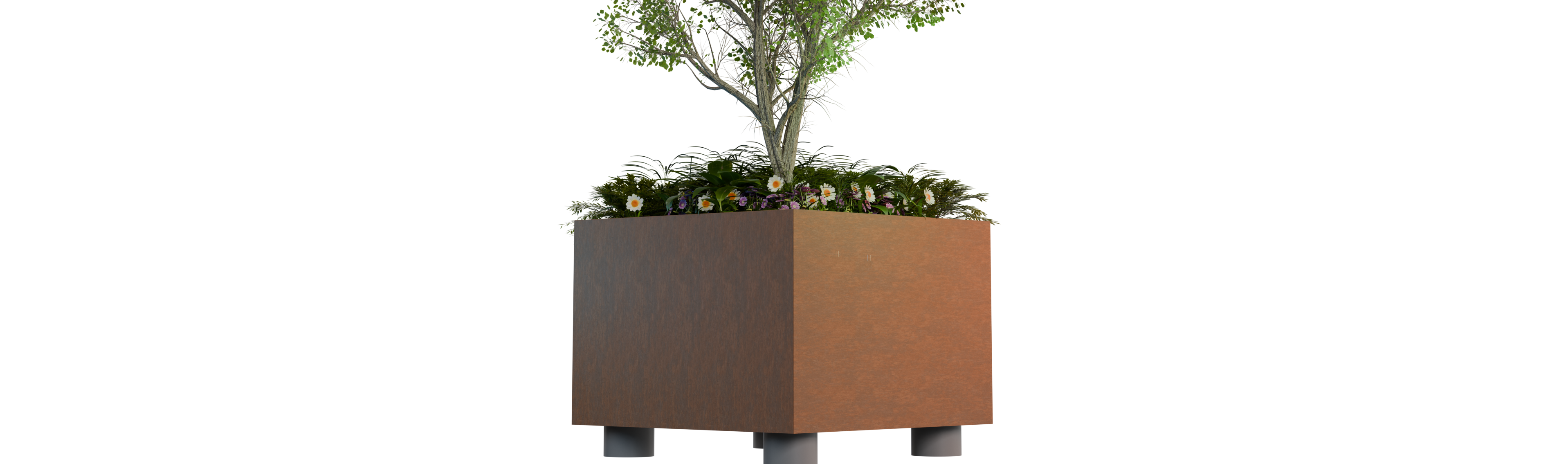 Das clevere Baum- und Pflanztrogsystem