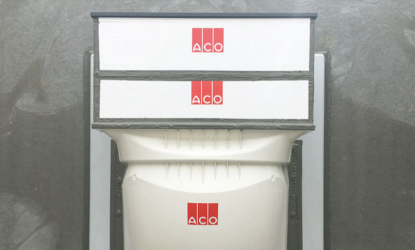 Druckwasserdichte Lichtschachtmontage zwei Aufstockelemente