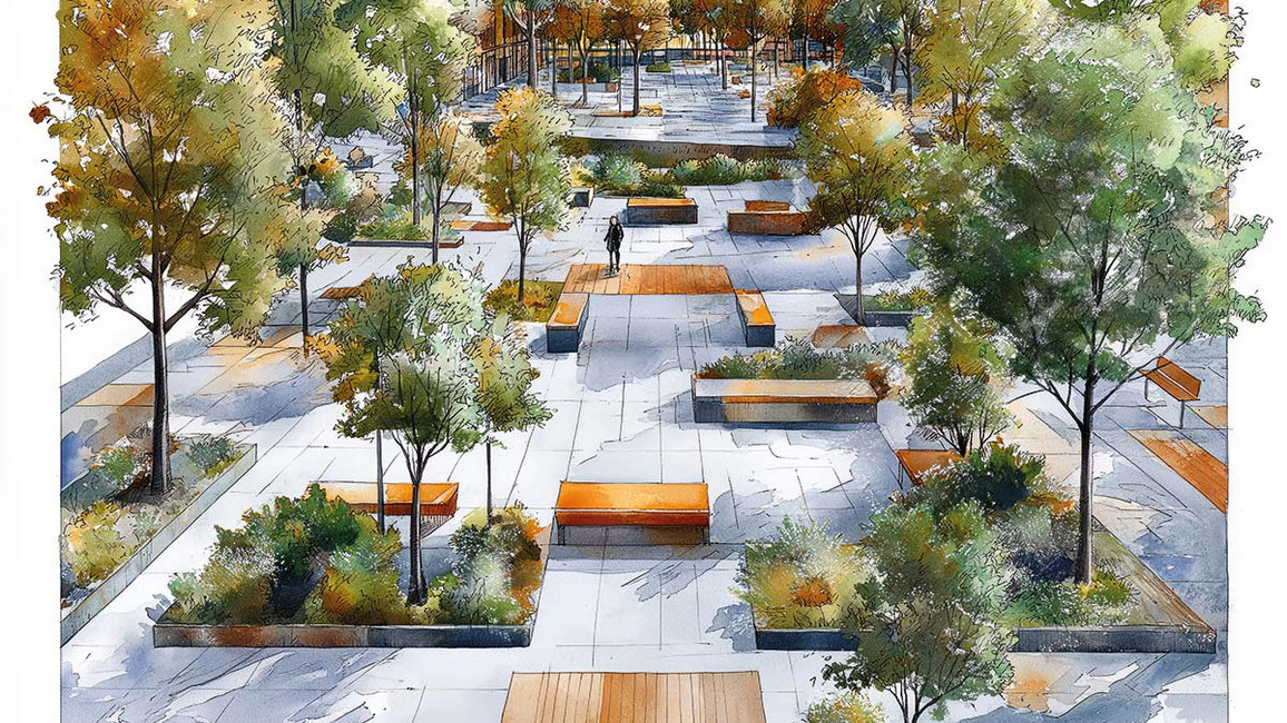 Keyvisual Stadt Raum Klima