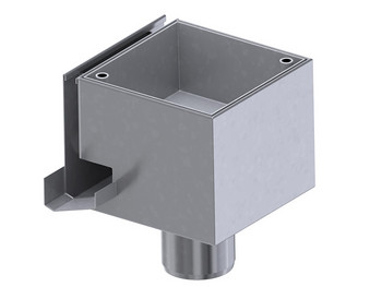 ACO Sport Revisionskasten mit beidseitigem Anschluss