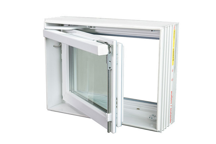 ACO Therm® 3.0 Zuluftfenster für Rauch- und Wärmeabzugsanlagen geöffnet