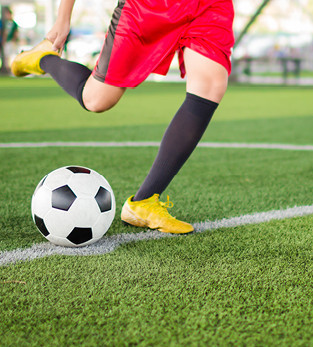 Sportanlagen mit Kunstrasen