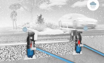 Winterbetrieb – Schneefall/Schmelzwasser Winterbetrieb – Schneefall/Schmelzwasser