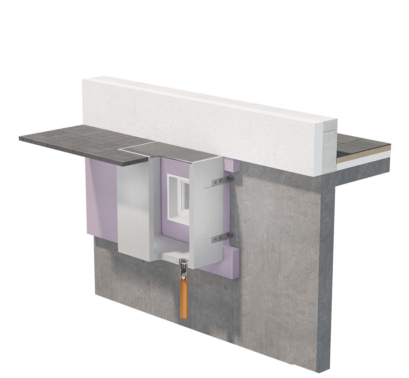 BLS01 BLS1020x120x600 Auf 120mm Daemmung Begehbar
