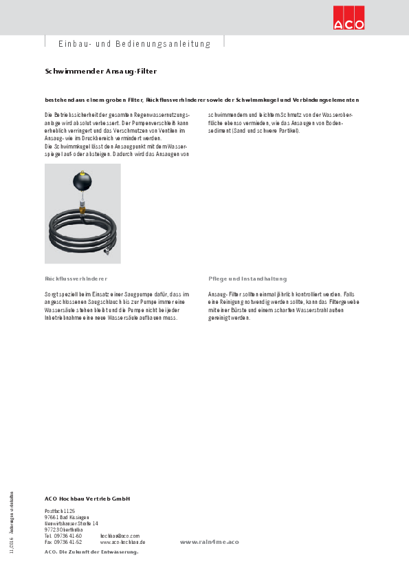 Einbauanleitung - schwimmender Ansaugfilter ACO_Einbauanleitung_Schwimmender_Ansaug-Filter.pdf