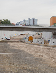 Baustelle Autobahn Berlin A 100, Abschnit 16