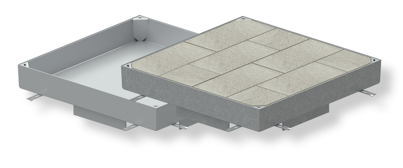 Pavings Ohne Und Mit