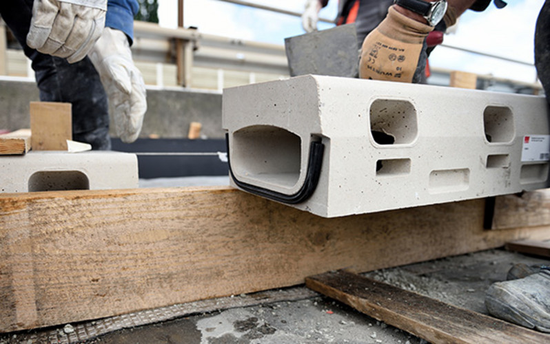 ACO DRAIN® KerbDrain Bridge - Dichtung am Rinnenstoß