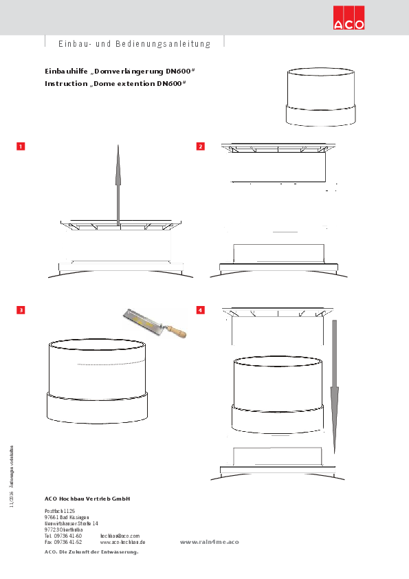 Einbauanleitung - Domverlängerung ACO_Einbauanleitung_Domverlaengerung.pdf