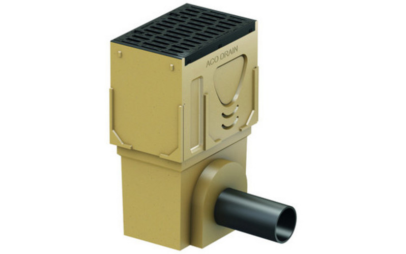 ACO DRAIN® Punktablauf mit PE-HD Rohrstutzen