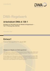 Titelbild Arbeitsblatt DWA-A 138-1