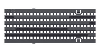 Längsstabrost „Microgrip“ Kunststoff