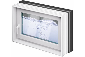 ACO hochwasserdichtes Kellerfenster Produktdarstellung