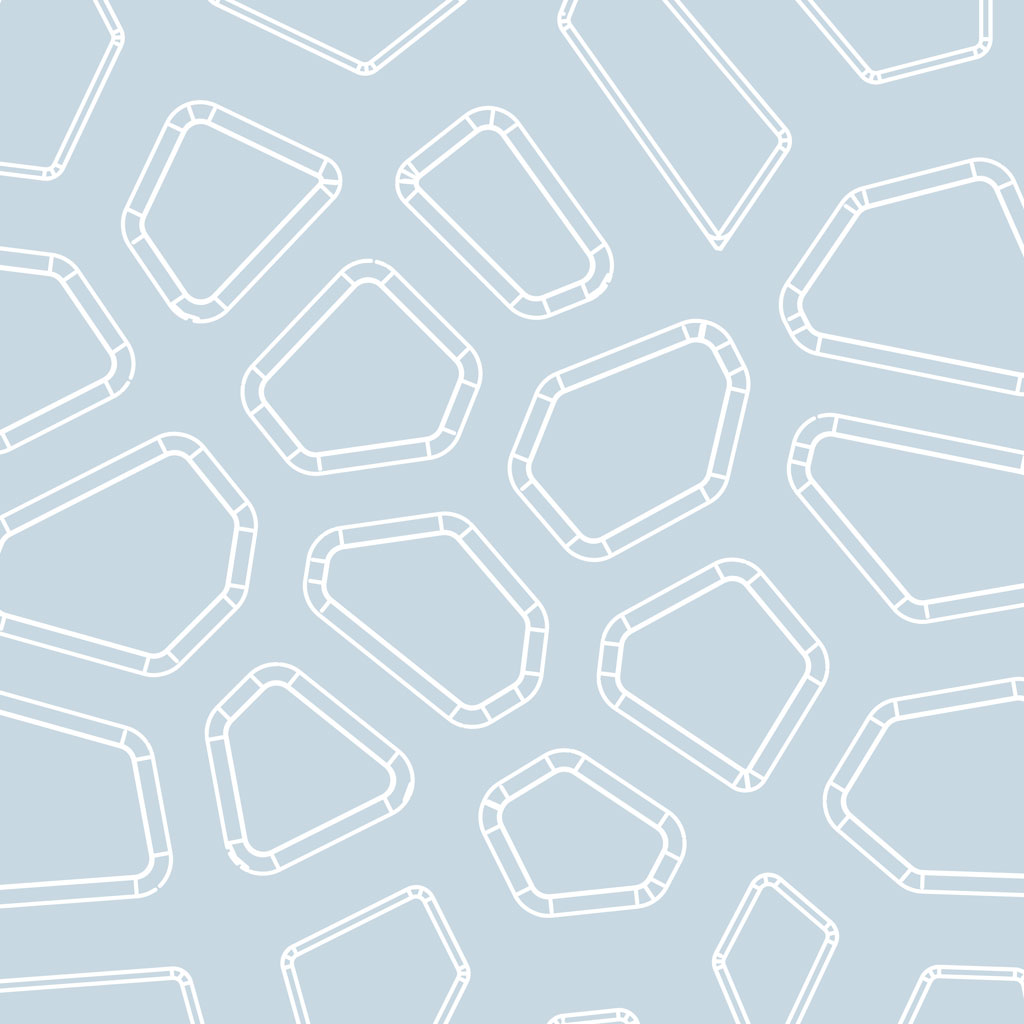 Voronoi Diagramm als Inspiration für den Design Rost