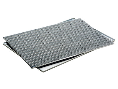 Schuhabstreifer Indoor grau
