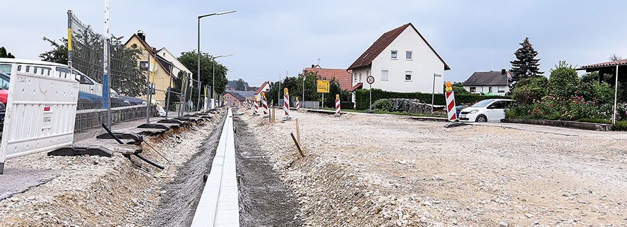 Blick über die Weißenburger Straße