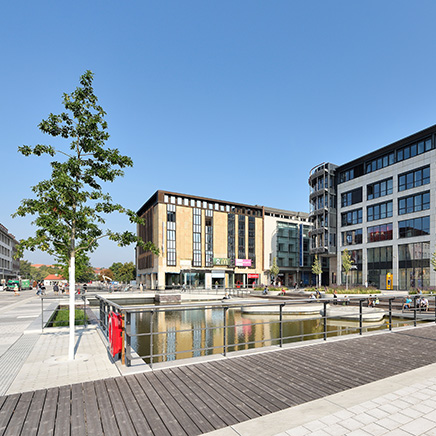 Das neue Gesicht der Holstenbrücke - Blick auf das Südbecken