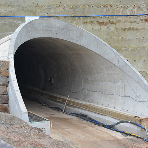 Tunnelbauwerke zählen zu den aufwendigsten und komplexesten Konstruktionen der Verkehrsinfrastruktur @Bild: ACO
